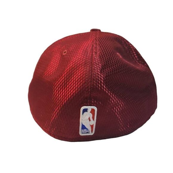 New Era Men's Maroon NBA Cavaliers 59FIFTY Fitted Cap Size 7 3/4 - Picture 6 of 8